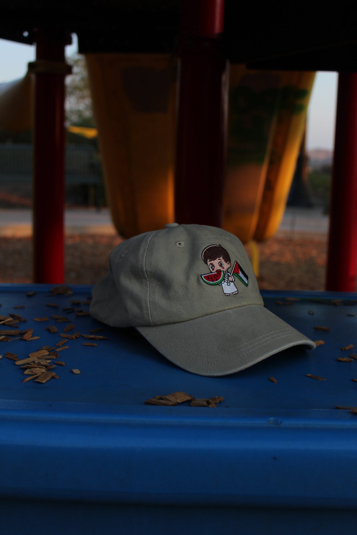 Palestine Charity Hat (Freedom Grey)